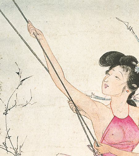 肃州-胡也佛的仕女画和最知名的金瓶梅秘戏图